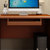 夏树 新中式实木转角电脑桌 M609(普通款胡桃色（M306）)第3张高清大图
