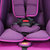 英国zazababy婴儿儿童安全座椅车载宝宝汽车用9个月-12岁3c认证(紫色)第4张高清大图