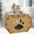 福丸宠物猫抓板磨无 立体猫房子型第5张高清大图