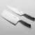 摩登堡凌锋系列双刀 不锈钢家用切菜刀厨师刀组合 菜刀套装(MDF-LFTZ001-2)第2张高清大图