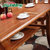健舒宝 实木古典中式雕花餐桌 餐椅 餐厅家具 方形餐桌 CZ03#(单张餐桌)第5张高清大图