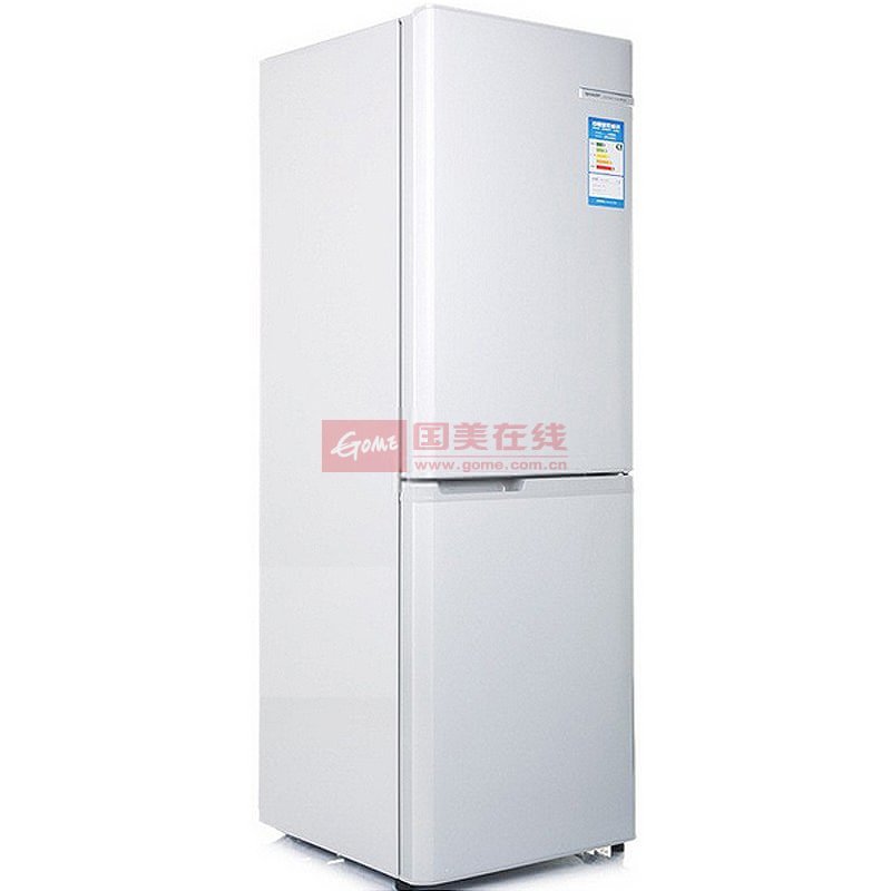 夏普(sharp)bcd-215ju-s 215升 1级能效双门直冷冰箱