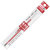 得力（deli）6916中性笔芯标准子弹头笔芯水笔替芯签字笔0.5mm考试 一支价(红色)第3张高清大图