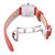 天梭(TISSOT)手表 海浪系列时尚简约石英女表 红皮贝母盘T02.1.265.71(皮带)第4张高清大图
