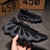 茂足潮流飞织运动鞋 男女鞋450 2021年新款 飞织透气运动鞋子(黑色 36)第2张高清大图