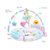 脚踏钢琴婴儿圆形健身架器新生儿宝宝音乐游戏毯玩具0-1岁3-6-12个月(蓝色 标配版-圆形健身架)第3张高清大图