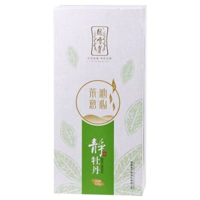 绿雪芽 福鼎白茶 白牡丹 静牡丹(绿)礼盒装120克