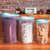 大容量开盖密封猫狗粮杂粮保鲜桶塑料储物罐食品分类收纳盒干货桶(特大号粉红色1个17.5*23cm 默认版本)第5张高清大图