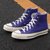 Converse匡威女鞋2022新款Chuck 70高帮紫色休闲帆布鞋板鞋170550(170550/主图款 40)第4张高清大图