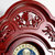 汉时（Hense)德国赫姆勒机芯落地钟欧式实木机械大座钟客厅立式钟经典大气复古报时钟表HG2188(HG1188德国14天机芯-红木色)第3张高清大图