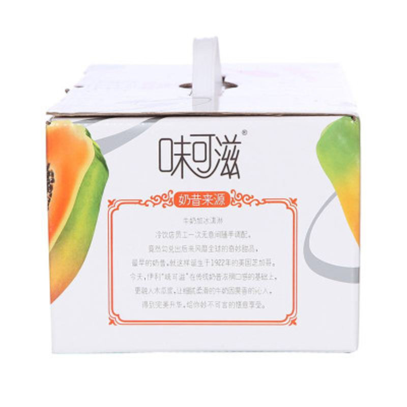 伊利味可滋木瓜味牛奶饮品 240ml*12盒/箱