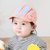 春秋季宝宝帽子婴儿男童儿童棒球鸭舌帽0-3-6-12个月新生儿男童女童鸭舌帽(红色)第4张高清大图