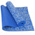 ENPEX乐士专业环保*PVC6MM印花瑜伽垫(蓝色)第2张高清大图
