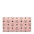 MCM女士浅粉色长款钱包 MYL7AVC69PZ淡粉色 时尚百搭第7张高清大图
