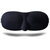 驰动3D眼罩睡眠遮光轻薄透气黑色 男女午休旅行睡觉通用眼罩第3张高清大图