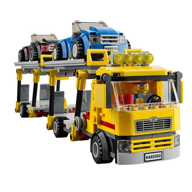 乐高lego *积木 城市系列 汽车运输车 l60060 专柜*