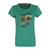 探路者新款T恤夏男女半袖速干圆领运动透气短袖TAJD81243(碧绿-女款)第2张高清大图