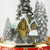 趣玩礼品 温馨简约圣诞树屋发光水晶八音盒第3张高清大图