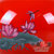 中国龙瓷德化白瓷 艺术瓷器礼品摆件 16cm天地方圆-红(曲院风荷)ZGH0082第3张高清大图