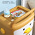 ALCOCO儿童玩具收纳柜抽屉式零食储物柜宝宝婴儿衣柜绘本话书置物架4层黄色M519-4YM黄 萌鸭造型 材质安全第4张高清大图