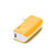 品胜（PISEN）移动电源 彩霸7500毫安通用手机平板充电宝自带插头(金桔橙)第5张高清大图