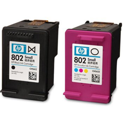 惠普（HP) CR312AA 802s黑色+802s彩色墨盒套装