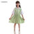 CaldiceKris（中国CK）学院风绿POLO衫收腰连衣裙CK-FS3607(绿色 110)第7张高清大图
