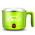 奥克斯（AUX）AUX-108A宿舍电煮锅电热杯煮面锅食品级不锈钢内胆(绿色)第2张高清大图