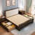 亚格林 美式 床 实木床1.8米1.5m双人床婚床软靠皮床卧室家具(床)第4张高清大图