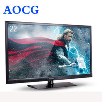 AOCG 22英寸网络智能电视 一年包换！送挂架！平板液晶电视机 支持各类机顶盒、有线电视、HDMI、当显示器、可挂墙！