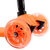 ENPEX乐士 铠甲勇士捕将儿童滑板车四轮闪光轮滑板车(橙色)第3张高清大图