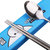 乾越 不锈钢餐具套装 筷子勺子套装便携野餐卡通(蓝色)第5张高清大图