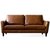 TIMI 现代简约PU沙发 日式PU沙发组合 小户型沙发组合 北欧时尚沙发(驼色 单人位沙发)第3张高清大图