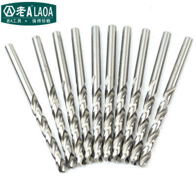 老A（LAOA）不锈钢钻头 M2高速钢全磨制麻花钻头11.4-13mm金属钻 5支装(11.7)