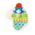 趣玩礼品 homee  韩版卡通加厚型冬季保暖雪球帽造型像雷锋帽(森林款)第3张高清大图