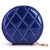 诗薇儿 女士时尚牛皮漆面零钱包 卡包2件套组合装(14-GM3366N蓝色)第4张高清大图