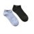 nike耐克男袜运动袜青少年舒适吸汗三双装短袜(黑色)第3张高清大图