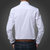 吉普战车JEEP男士长袖翻领衬衫2021春季都市韩版修身百搭衬衣青年休闲潮流寸衣（M-5XL）DCZ12103(白色 XXL)第5张高清大图