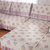 Bolly宝莱国际 舒适柔软全棉提丝印花绗缝沙发垫(美丽相约-紫 90*160cm)第2张高清大图