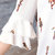 2016年夏季原创设计喇叭袖短款印花优雅套头大气雪纺衫  XFYM602(图片色 M)第5张高清大图