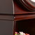 汉时钟表 实木落地钟客厅欧式复古立钟座钟创意收纳摆钟机械钟HG635(棕色 其他)第5张高清大图