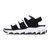 Skechers斯凯奇女鞋新款Dlites熊猫鞋 简约休闲凉鞋 66666108(黑色/白色 40)第3张高清大图