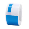 MASUNG 线缆热转印标签纸 P型 30*45+50mm 蓝色 （150张/卷）(蓝色)