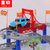 童励百变轨道车极速轨道电动益智玩具73件多层轨道赛车(灰色)第4张高清大图
