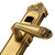 三环(TRI-CIRCLE) SHFD-128 指纹 机械钥匙 木门指纹锁 AH黄古铜第5张高清大图