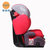 斯迪姆儿童安全座椅变形金刚豪华版9个月到12岁可调节舒适座椅(中国红)第4张高清大图
