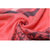 恒源祥羊绒斜纹印花女士长围巾商务礼盒(红色印花)第5张高清大图