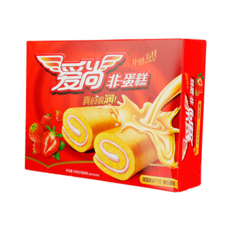 福马 爱尚 非蛋糕(草莓味) 160g/盒