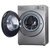 松下（Panasonic）XQG100-S1355 超薄型大容量全自动滚筒洗衣机 一键智洗 APP远程智控 变频电机(银色)第4张高清大图