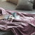 黛格床上用品加厚保暖纯色四季通用空调午休单双人毛毯 毯子 盖毯(苜蓿天青紫)第5张高清大图
